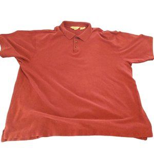 Eddie Bauer Red Polo Size XXL